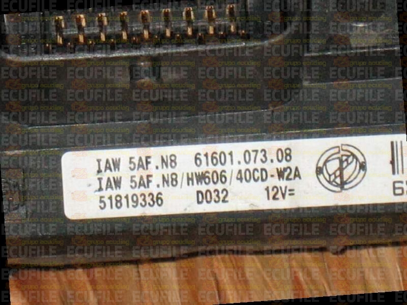MAGNETI MARELLI IAW 5AF.N8 61601.073.08 FIAT 51819336 HW306 EEPROM 95160