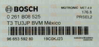 BOSCH ME7.4.9 0261B08525 PSA 9665359280 EEPROM 95320
