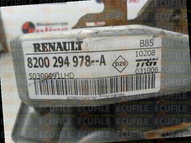 PAS TRW 50300691LHD RENAULT CLIO MODUS 8200294978--A 8200294978A 8200294978-A