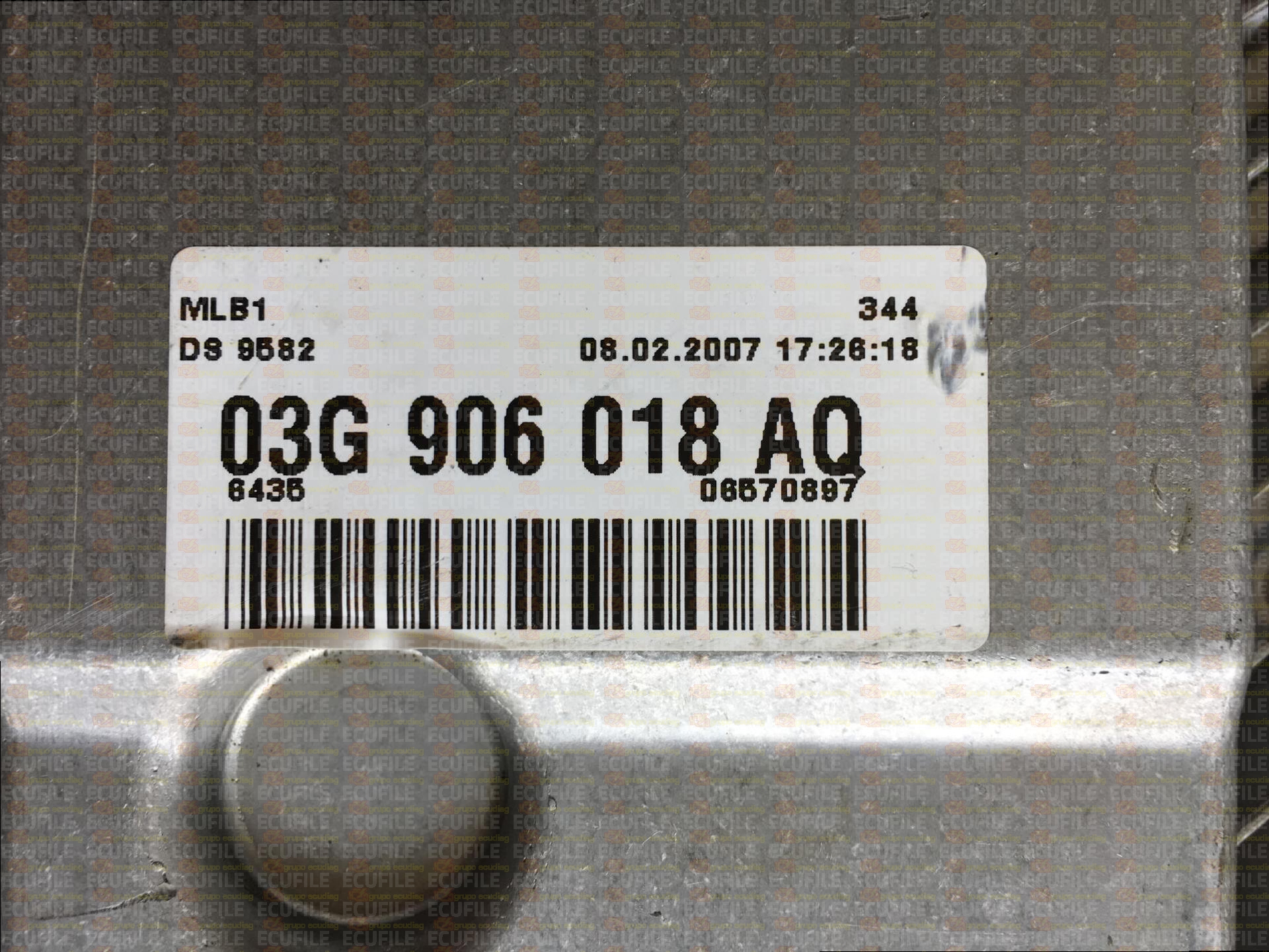SIEMENS VDO SIMOS PPD1.3 5WP45549AF AUDI A4 II 2.0 TDI 170HP 03G906018AQ SN100L8000000 - 9973