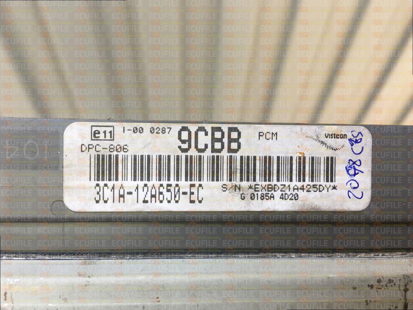 VISTEON DPC-806 FORD TRANSIT 2.0 TDDI 100HP 3C1A-12A650-EC 9CBB 4C11-12K532-EB