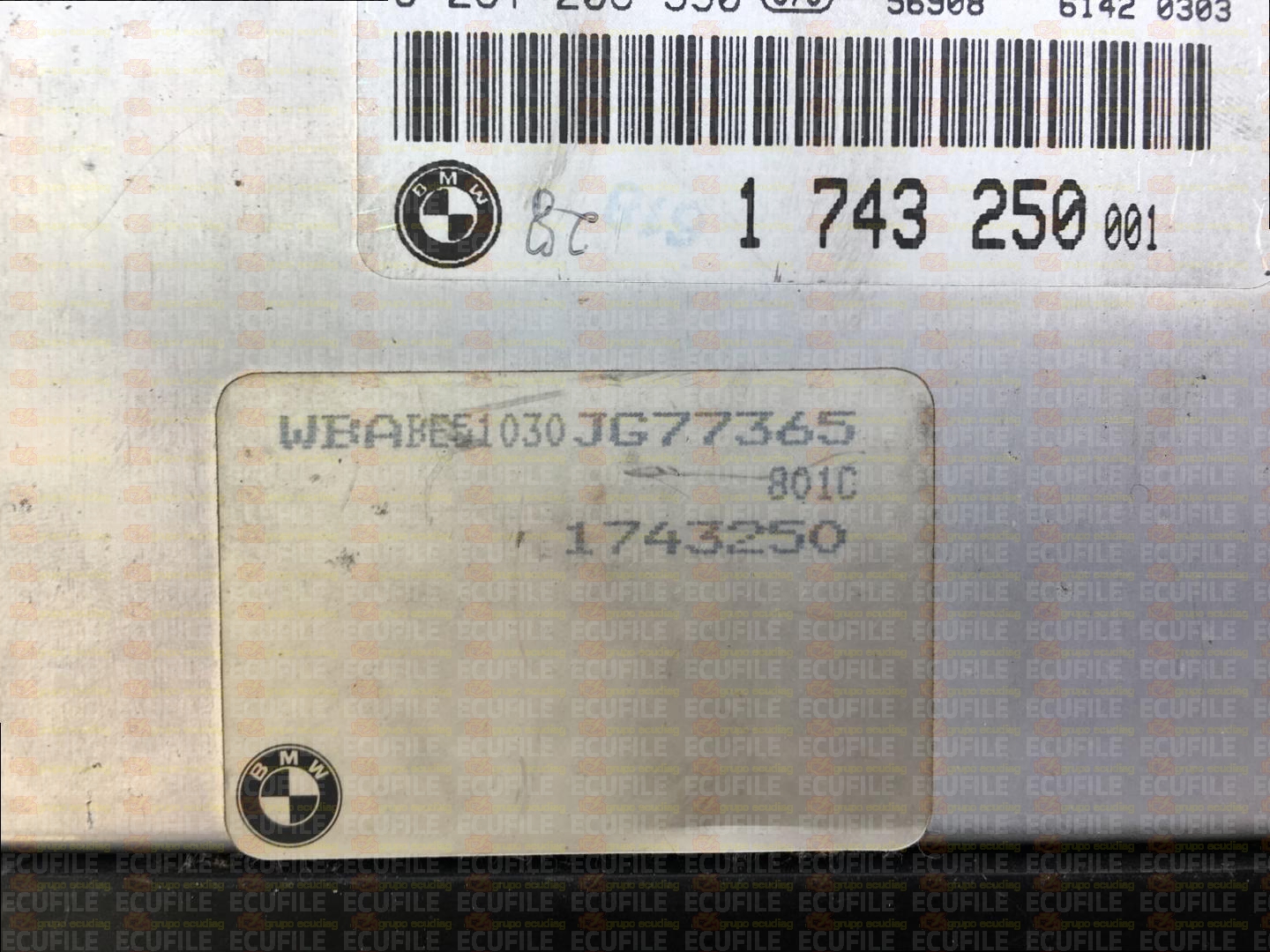 BOSCH M1.7.2 0261203590 BMW E36 318i 1.8i 8V 115HP 1743250 12141743250 1267358597