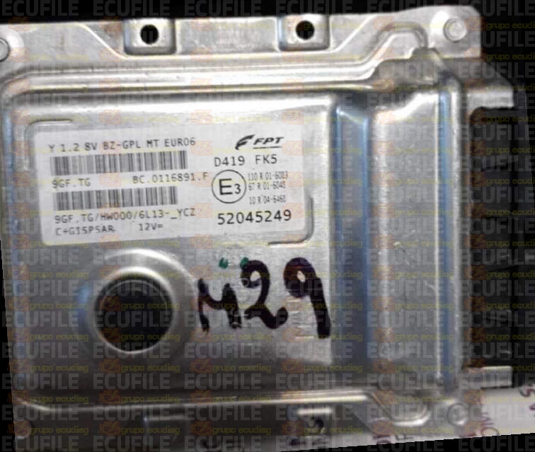 MAGNETI MARELLI 9GF.TG BC.0116891.F LANCIA YPSILON 1.2 52045249 HW000 EEPROM 95640