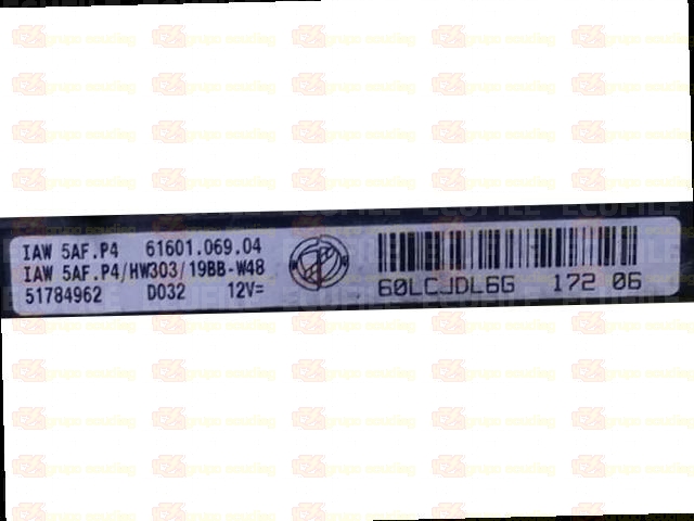 MAGNETI MARELLI IAW 5AF.P4 61601.069.04 FIAT 51784962 HW303 EEPROM 95160