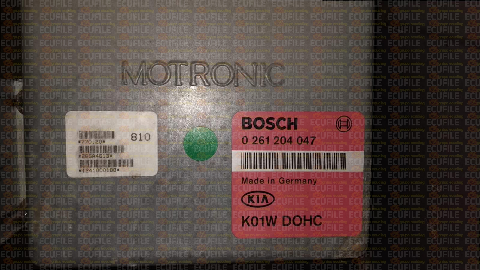 BOSCH M2.10.1 0261204047 KIA SPORTAGE 2.0i 128HP 0K01W18881 1037358596