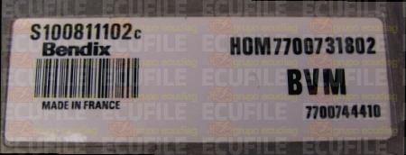 SIEMENS FENIX S100811102C RENAULT 7700744410 HOM7700731802 EEPROM MC68HC11