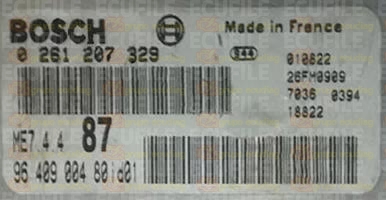 BOSCH ME7.4.4 0261207329 PSA 9640900480 EEPROM 95160