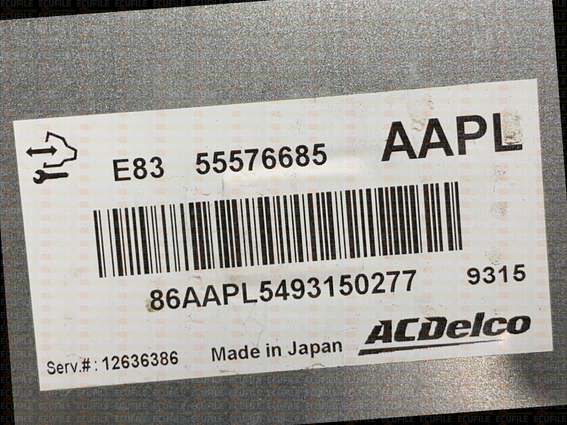 ACDELCO HITACHI E83 12636386 OPEL CORSA D 1.2i 85HP 55576685 12637490-AAPL