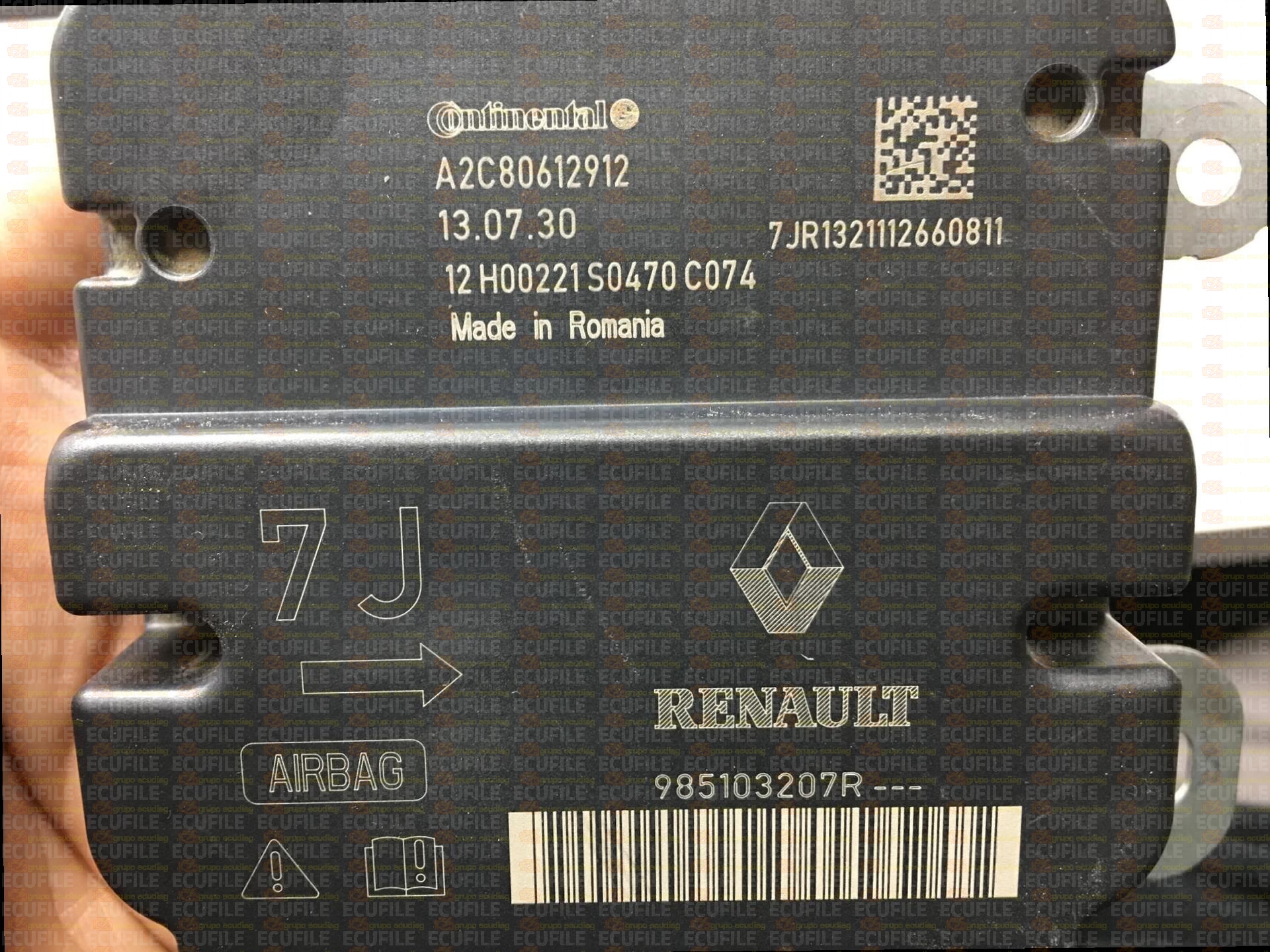 CONTINENTAL A2C80612912 DACIA SANDERO 985103207R 7J
