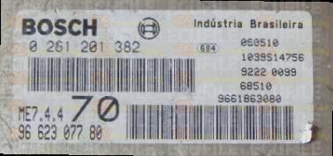 BOSCH ME7.4.4 0261201382 PSA 9662307780 EEPROM 95160