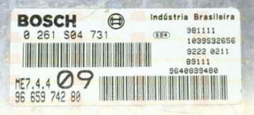 BOSCH ME7.4.4 0261S04731 PSA 9665974280 EEPROM 95160
