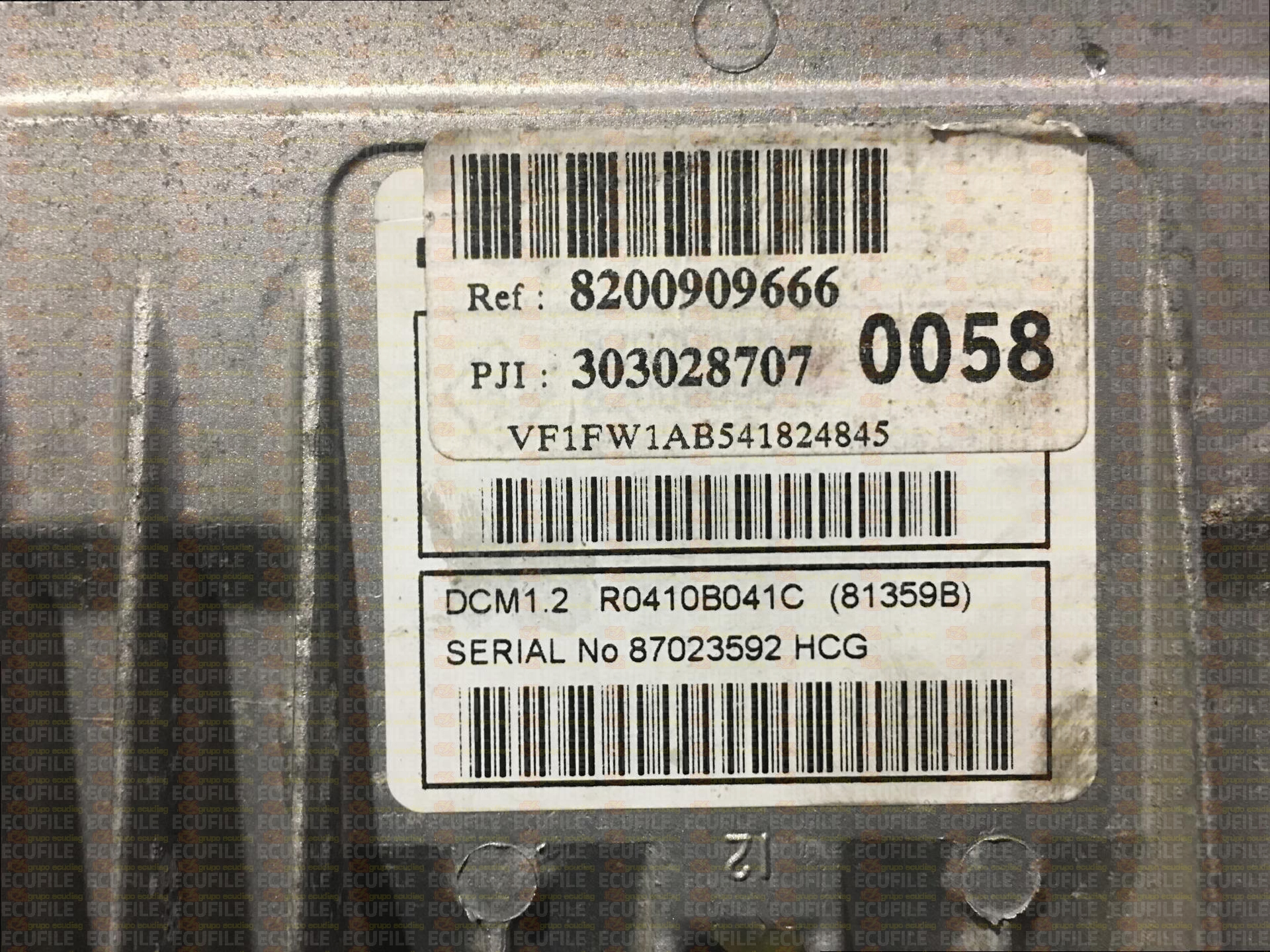 DELPHI TRW DCM1.2 R0410B041C 81359B RENAULT KANGOO II 1.5 DCI 70HP 8200911560 8200909666 8200919469-5300