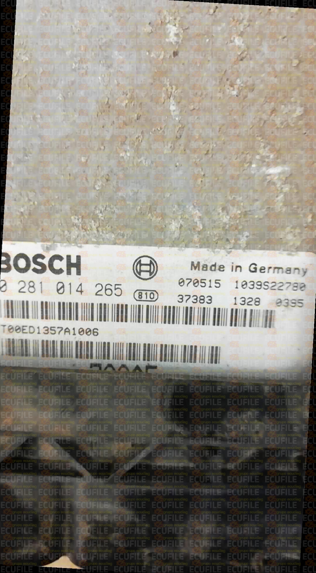 BOSCH EDC16U31-4.70 0281014265 CHRYSLER SEBRING 2.0 CRD 140HP P05033700AF 1037389265