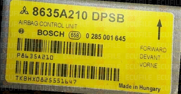BOSCH 0285001645 MITSUBISHI COLT 8635A210 DPSB EEPROM MC9S12D64
