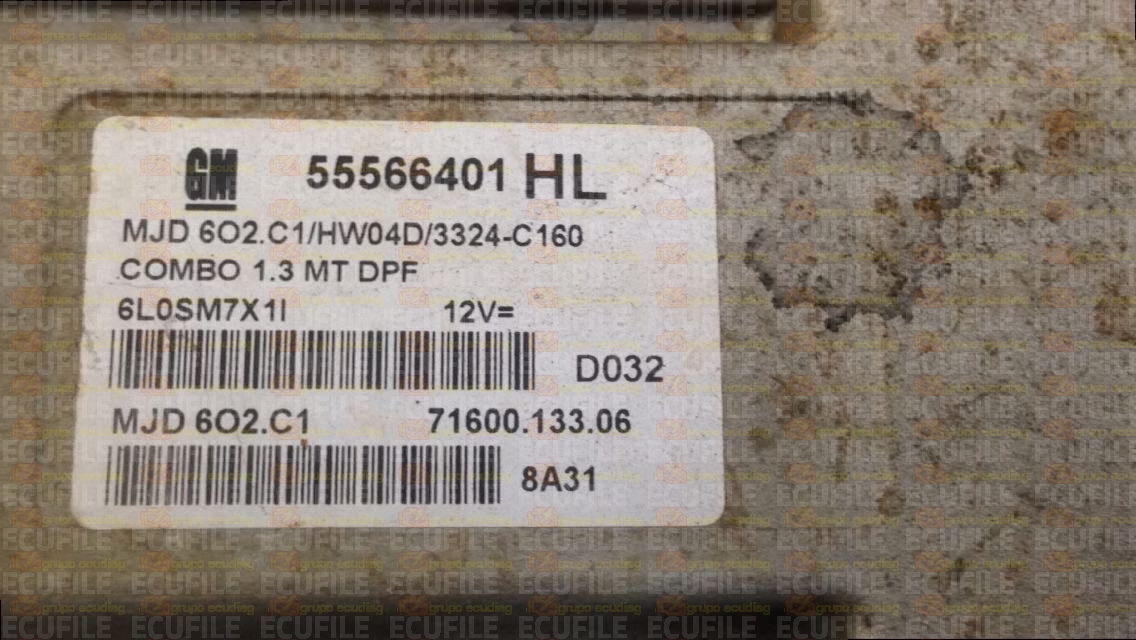 MAGNETI MARELLI MJD 6O2.C1 71600.133.06 OPEL COMBO C 1.3 CDTI 75HP 55566401HL 3324C160