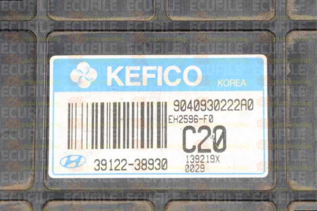 KEFICO EH2596-F0 9040930222A HYUNDAI SONATA 2.0i 39122-38930