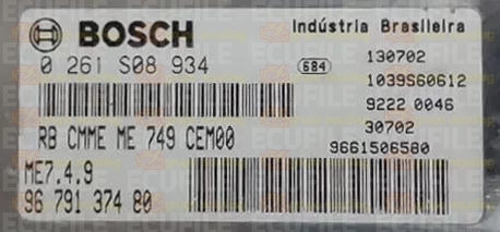 BOSCH ME7.4.9 0261S08934 PSA 9679137480 EEPROM 95320