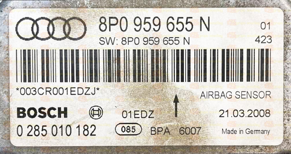 BOSCH 0285010182 AUDI A3 II (8P) 8P0959655N