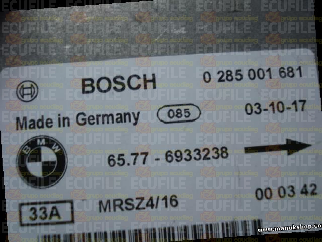 BOSCH AB8.1 0285001681 BMW 65.77-6933238