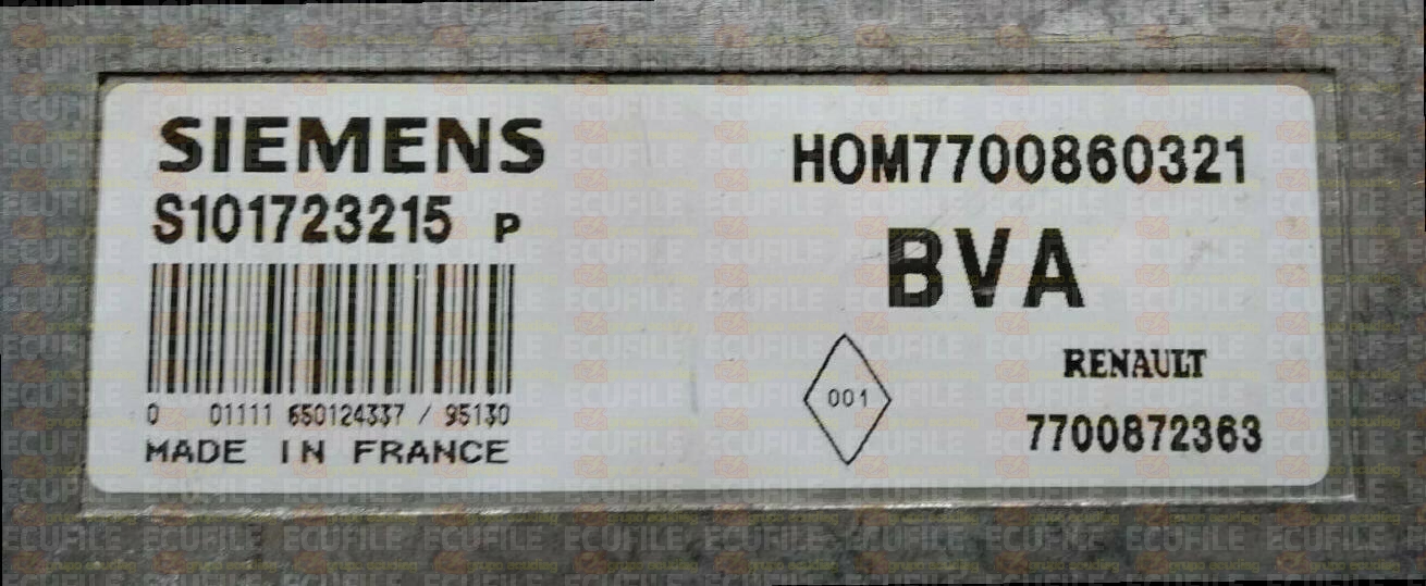 SIEMENS FENIX S101723215C RENAULT 7700872363 HOM7700860331 EEPROM MC68HC11