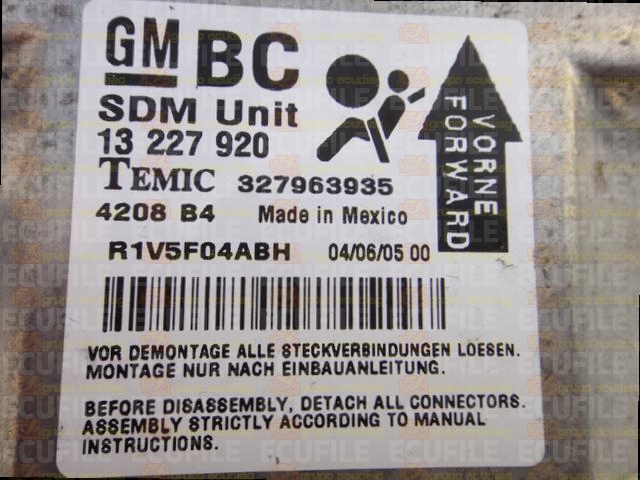 TEMIC 327963935 4208B4 OPEL ASTRA 13227920 BC