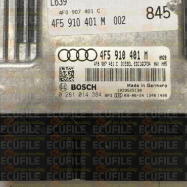 BOSCH EDC16CP34-4.5 0281014384 AUDI A6 III 2.7 TDI 180HP 4F0907401C 4F5910401M 0020 - 1037391856