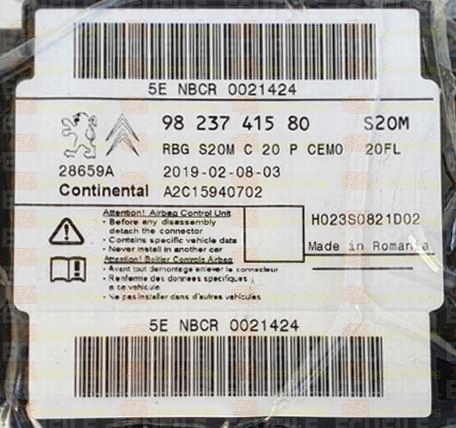 CONTINENTAL A2C15940702 PEUGEOT 508 9823741580