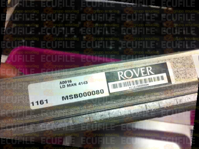 MOTOROLA A0016 LAND ROVER DEFENDER 2.5 TD5 122HP MSB000080