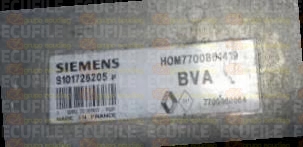 SIEMENS FENIX S101726205P RENAULT HOM7700861419 EEPROM MC68HC11