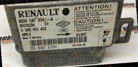 BOSCH AB8.X 0285001403 RENAULT CLIO II 8200047304--A EEPROM HC912B32