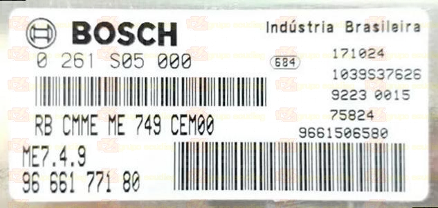 BOSCH ME7.4.9 0261S05000 PSA 9666177180 EEPROM 95320