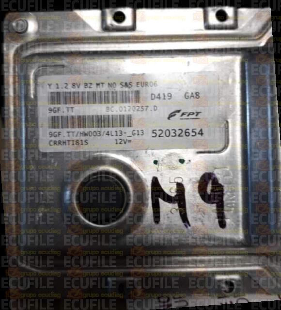 MAGNETI MARELLI 9GF.TT BC.0120257.D LANCIA YPSILON 1.2 52032654 HW003 EEPROM 95640