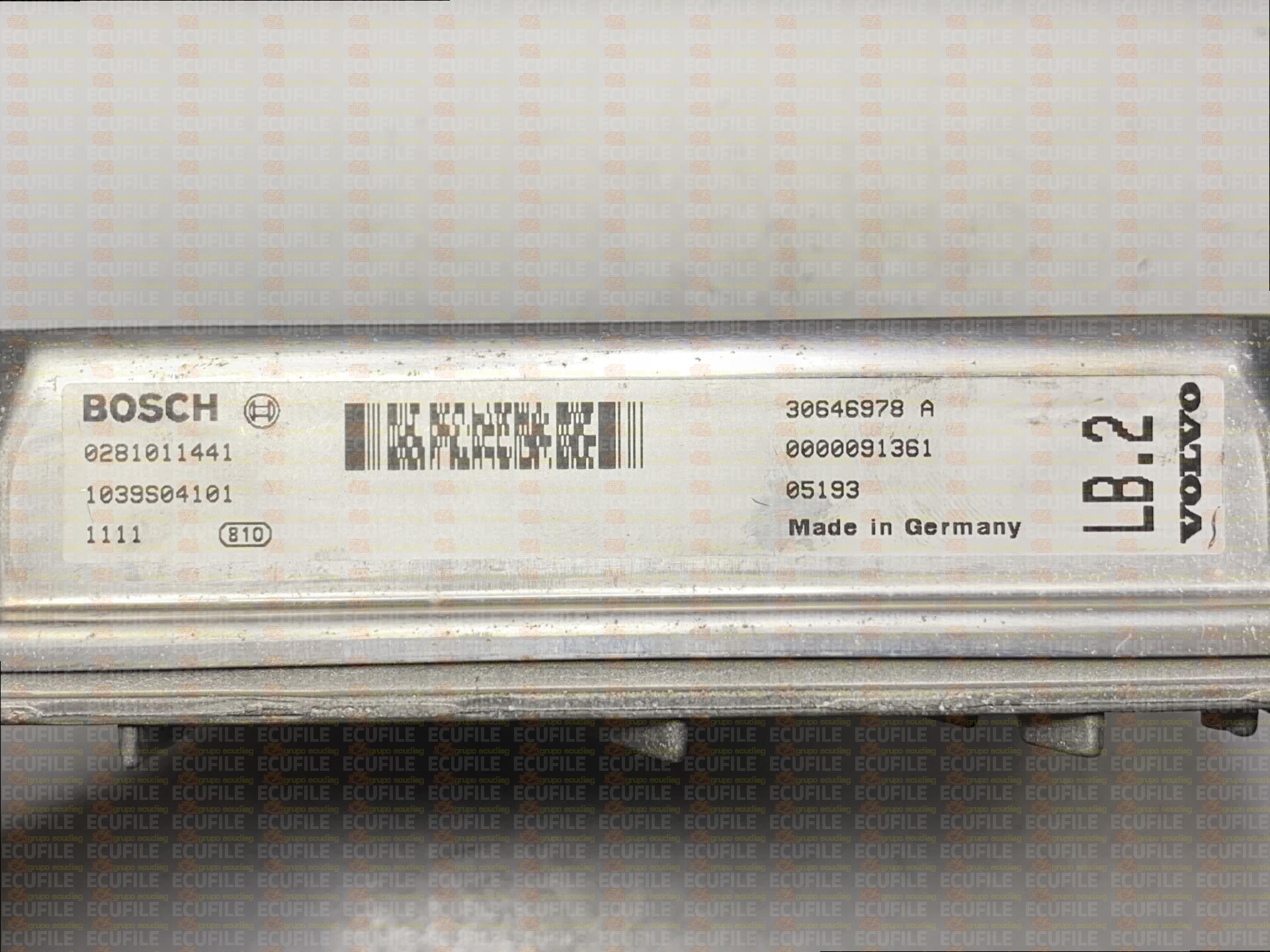 BOSCH EDC15C11-4.3 0281011441 VOLVO XC90 I 2.4 D5 163HP 30646978A LB.2 P28 04 AW HP WAXBPAM4