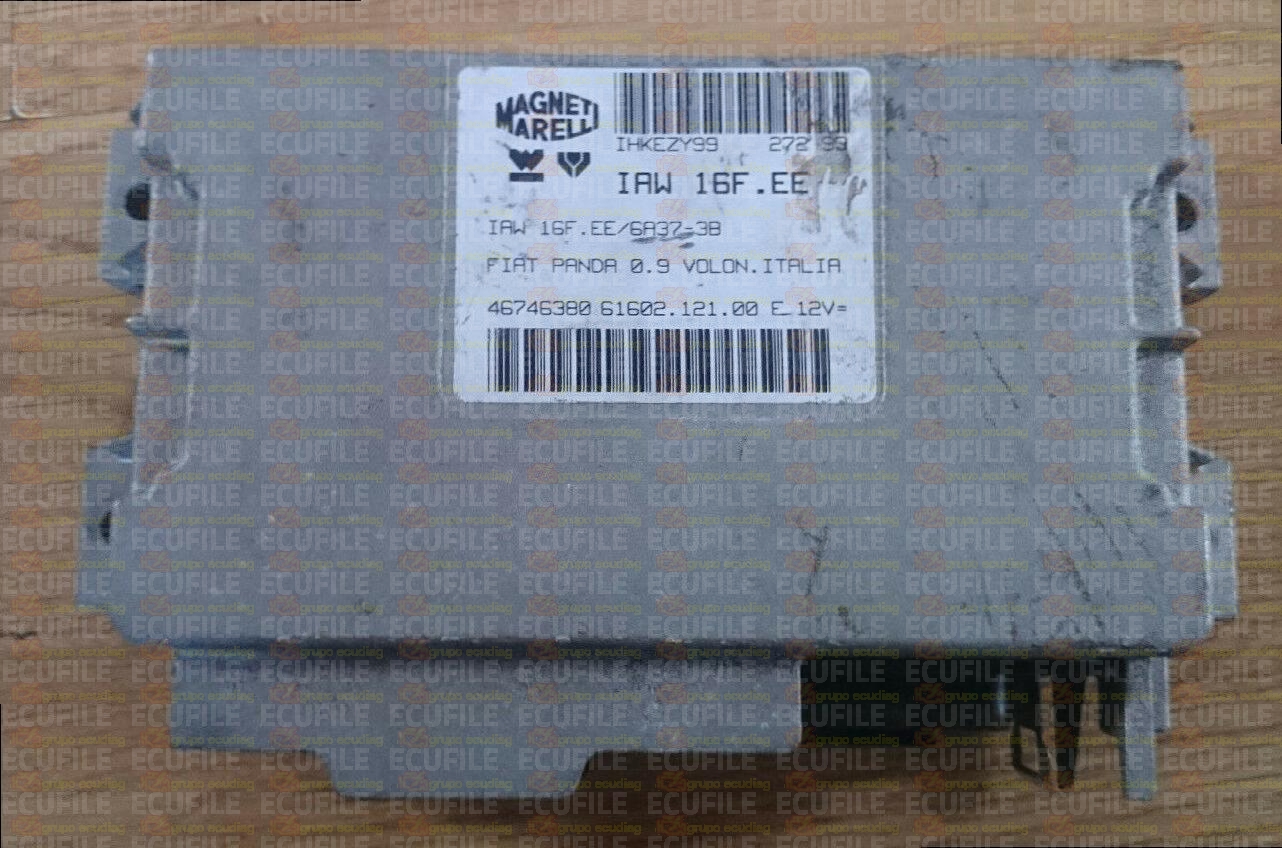 MAGNETI MARELLI IAW 16F.EE 61602.121.00 FIAT PANDA 0.9i 46746380 EEPROM MC68HC11F1