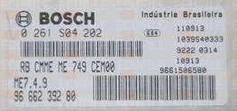 BOSCH ME7.4.9 0261S04202 PSA 9666239280 EEPROM 95320