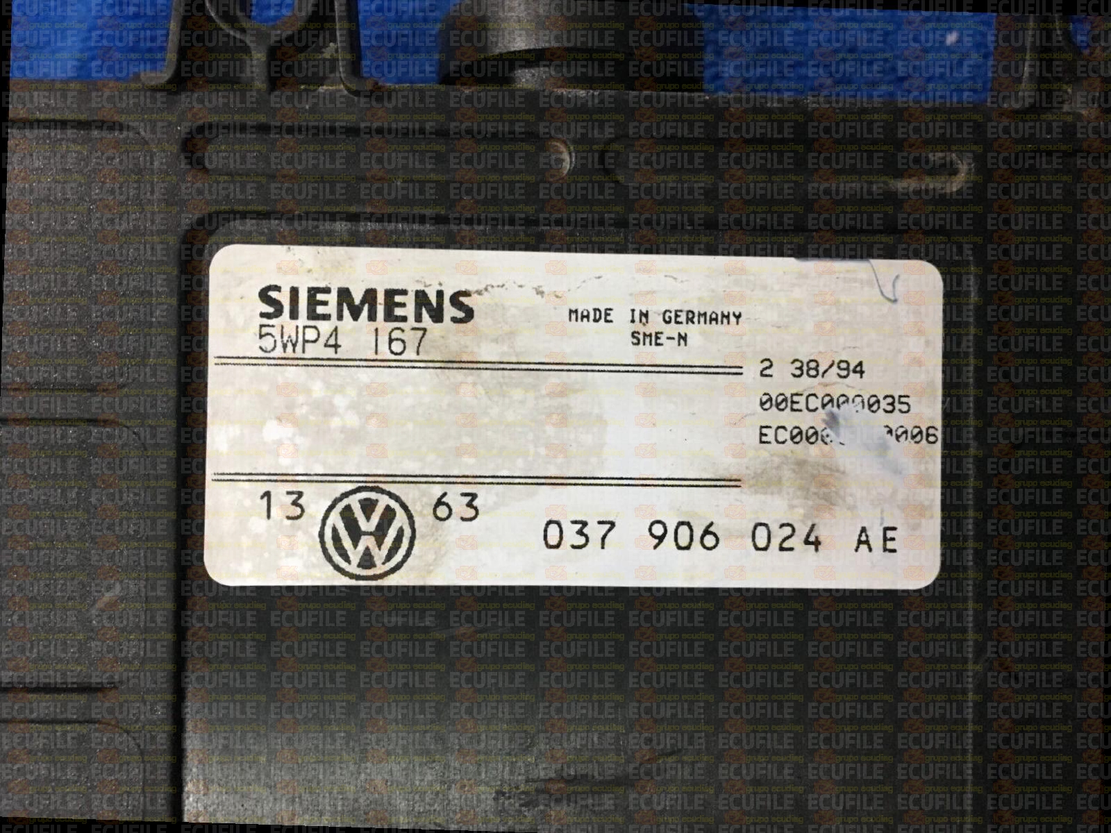 SIEMENS DF-1 5WP4167 VOLKSWAGEN GOLF III 2.0 GTI 150HP 037906024AE