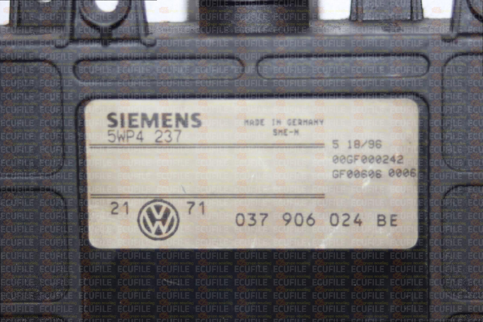 SIEMENS DF-1 5WP4237 VOLKSWAGEN GOLF III 2.0 GTI 150HP 037906024BE