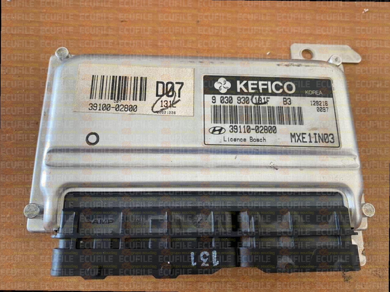 BOSCH M7.9.0 KEFICO 9030930131F HYUNDAI ATOS PRIME 1.0i 54HP 39110-02800 MXE1IN03
