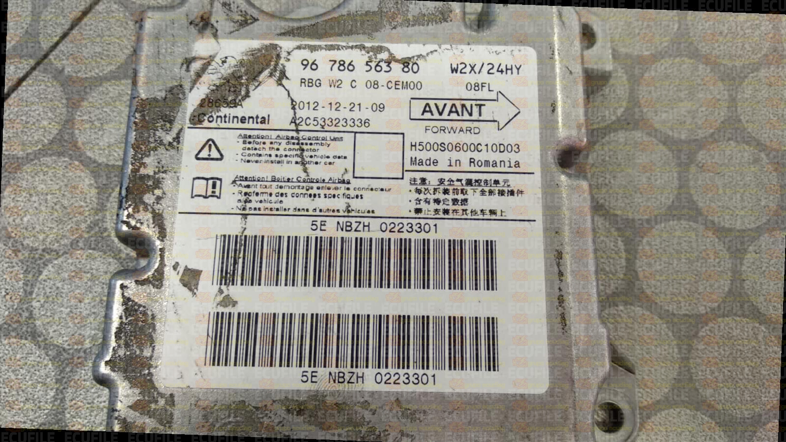 CONTINENTAL A2C53323336 PEUGEOT 508 9678656380