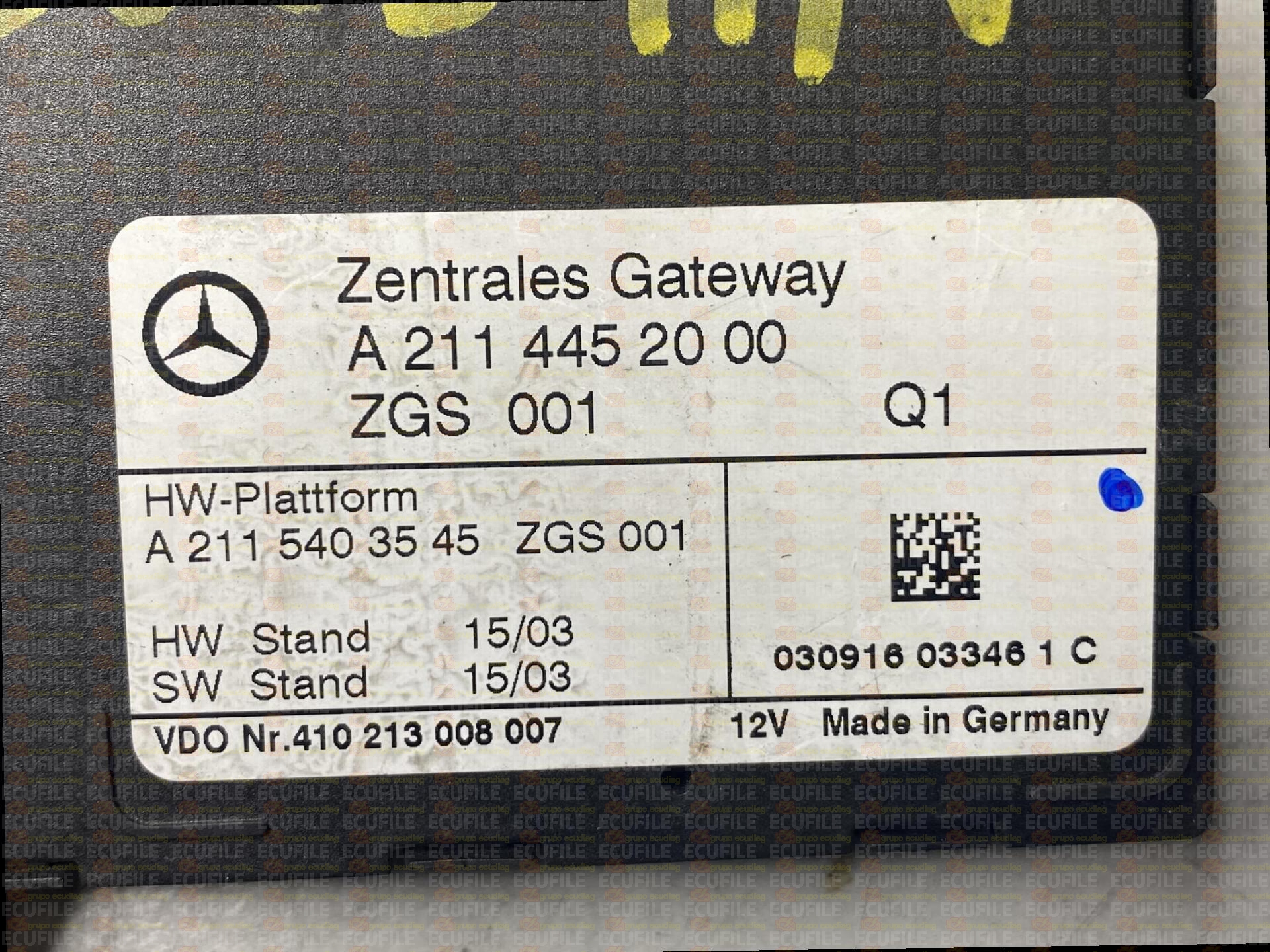 VDO 410213008007 MERCEDES W211 A2114452000 15-03