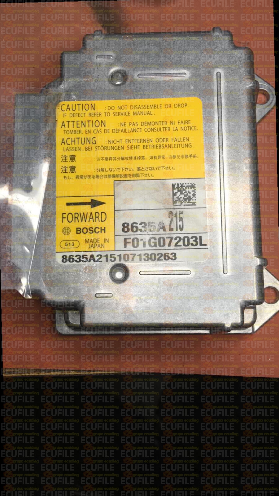 BOSCH F01G07203L MITSUBISHI ASX 8635A215