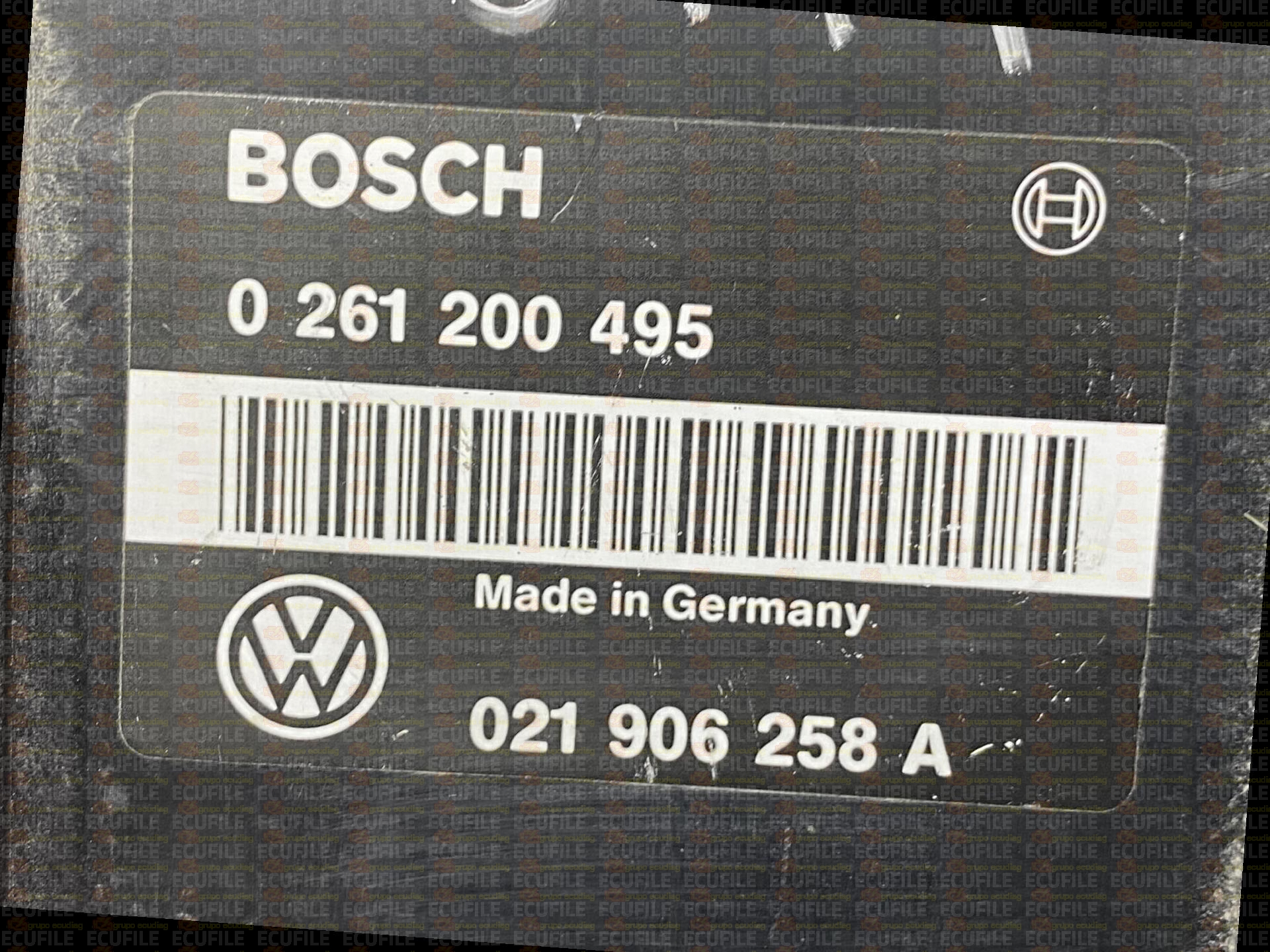 BOSCH M2.9 0261200495 VOLKSWAGEN GOLF III 2.8 VR6 174HP VAG 021906258A 1267357205