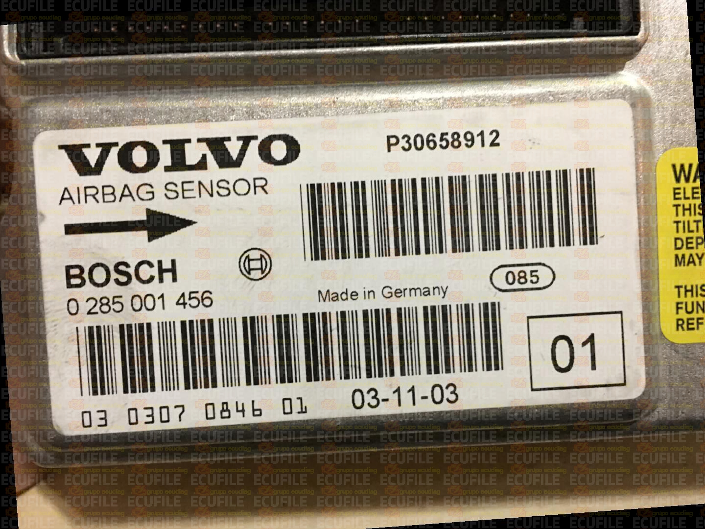 BOSCH 0285001456 VOLVO V70 P30658912