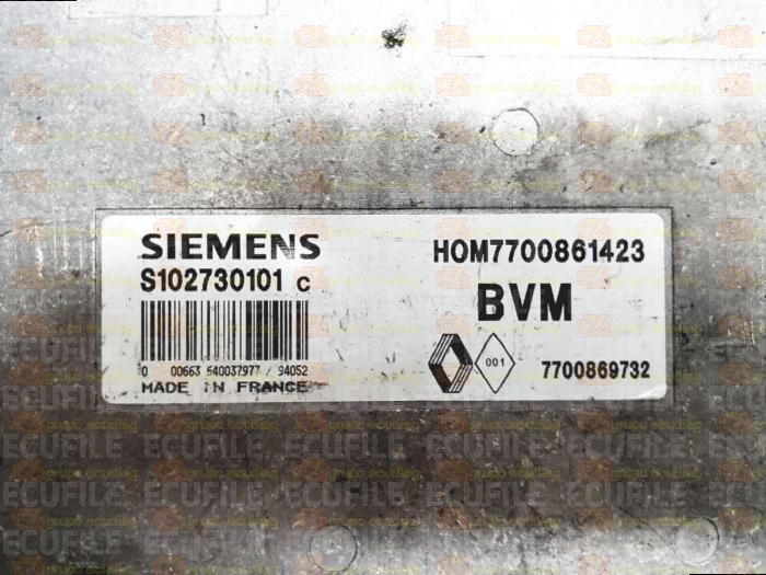 SIEMENS FENIX S102730101C RENAULT 7700869732 HOM7700861423 EEPROM MC68HC11