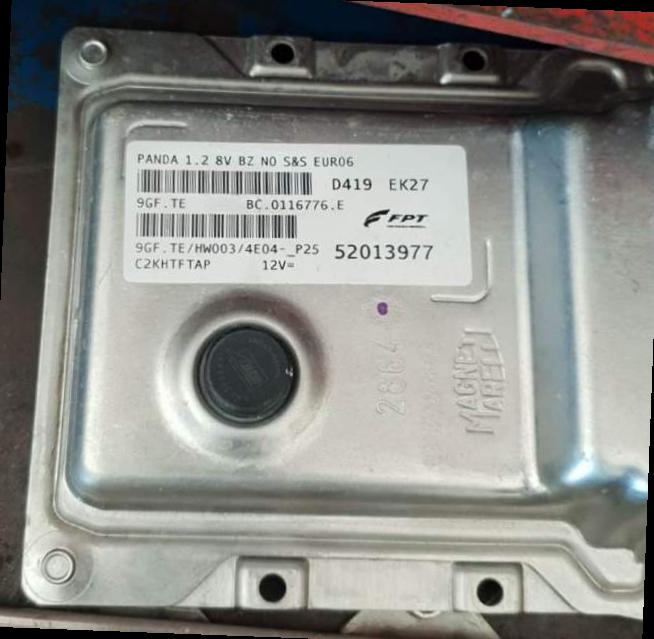 MAGNETI MARELLI 9GF.TE BC.0116776.E FIAT PANDA 1.2 52013977 HW003 EEPROM 95640