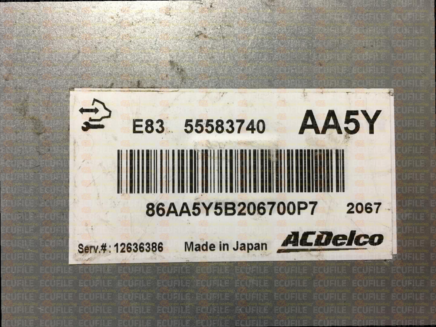 ACDELCO HITACHI E83 12636386 OPEL CORSA D 1.2i 85HP 55583740 12637490-AA5Y