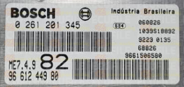 BOSCH ME7.4.9 0261201345 PSA 9661244980 EEPROM 95320