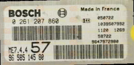 BOSCH ME7.4.4 0261207860 PSA 9658514580 EEPROM 95160