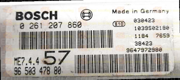 BOSCH ME7.4.4 0261207860 PSA 9650347880 EEPROM 95160