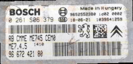 BOSCH ME7.4.5 0261S06379 PSA 9667242180 EEPROM 95320